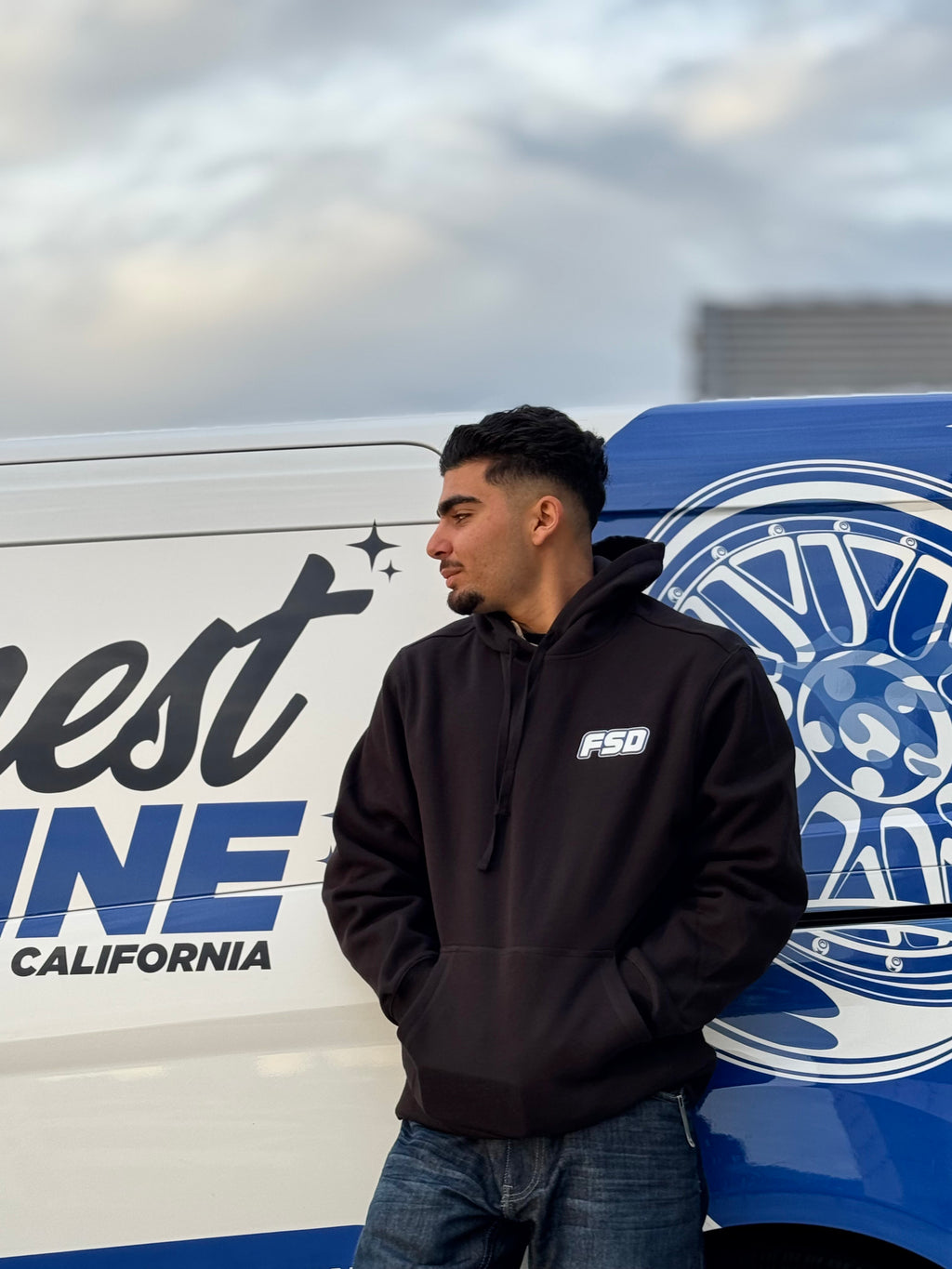 FSD Black Graphic Hoodie