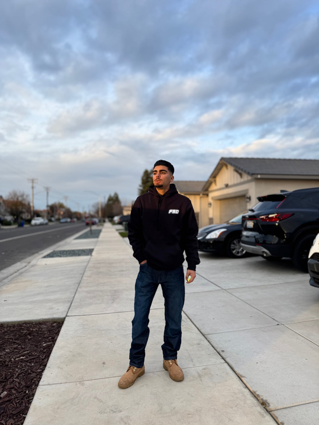 FSD Black Graphic Hoodie