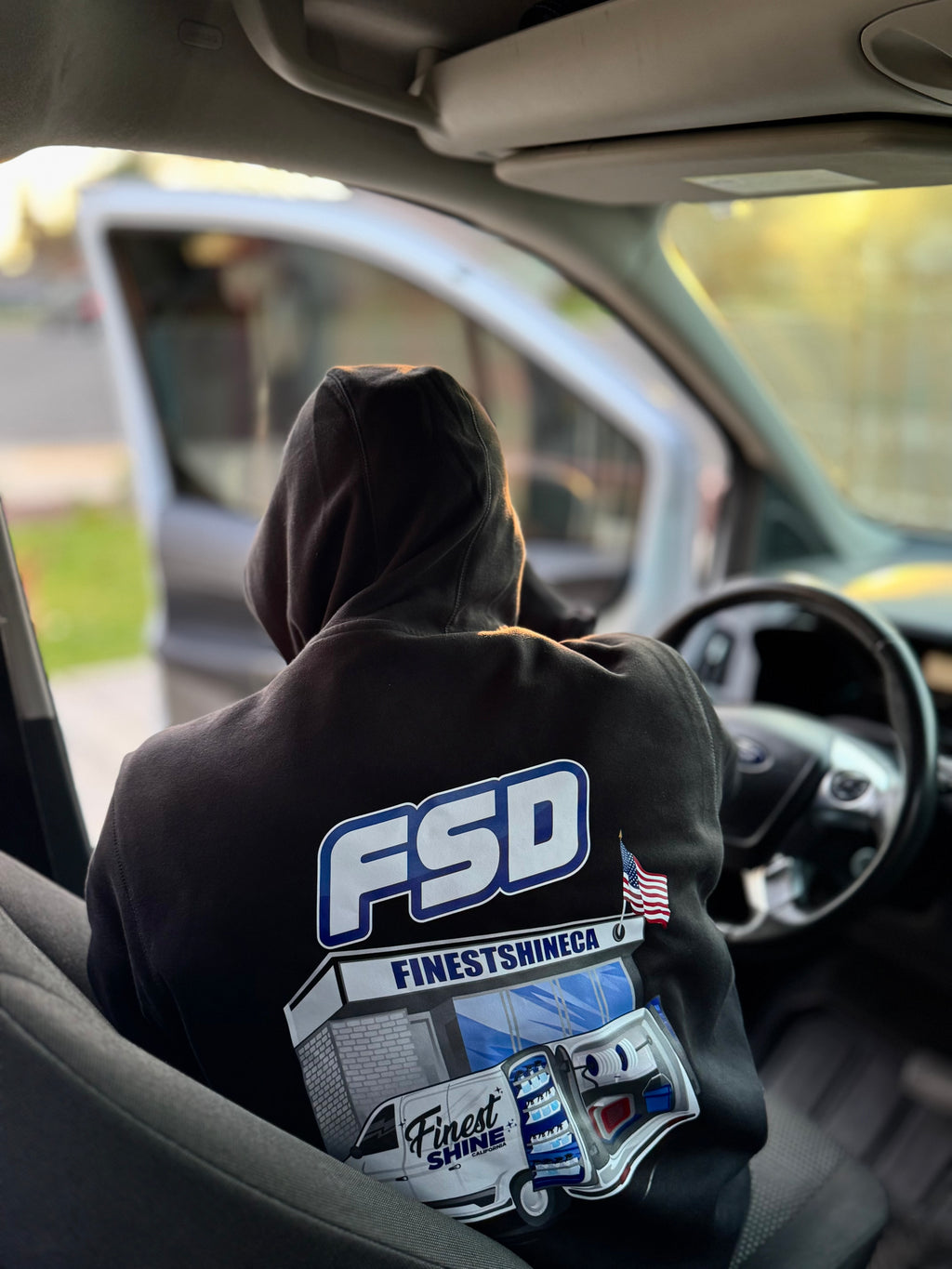 FSD Black Graphic Hoodie