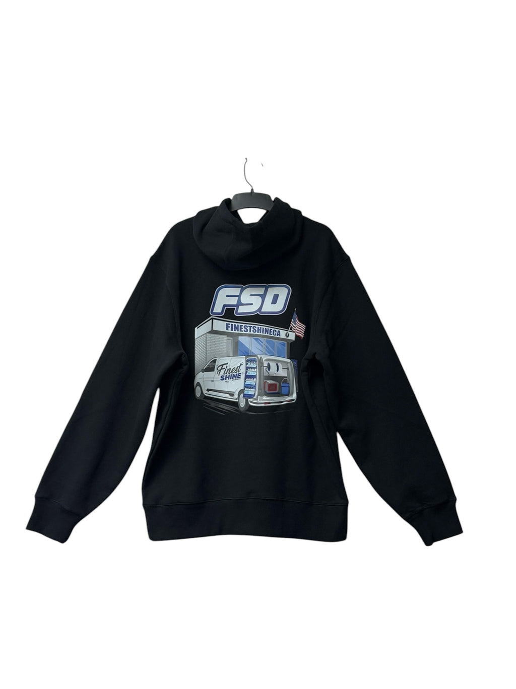 FSD Black Graphic Hoodie